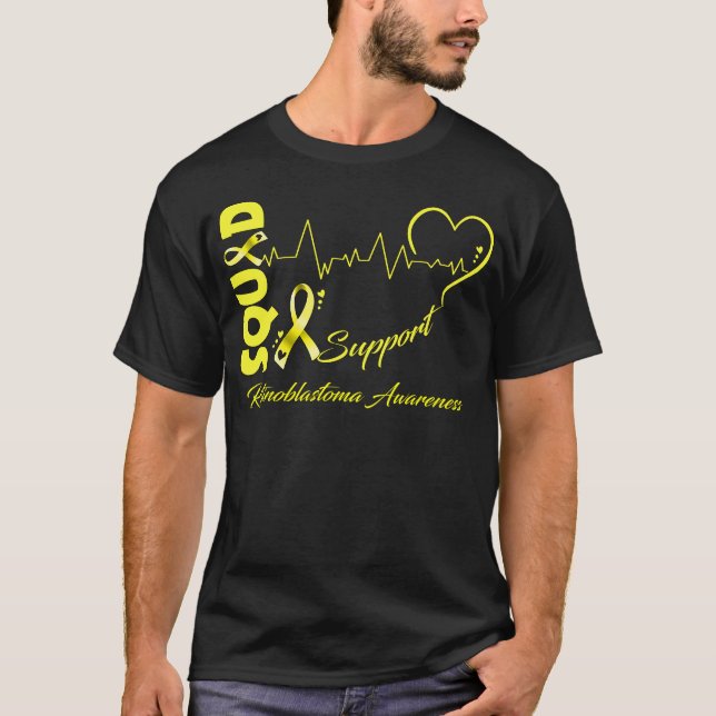 Support-Squad RETINOBLASTOMA-BEWUSSTSEIN T-Shirt (Vorderseite)