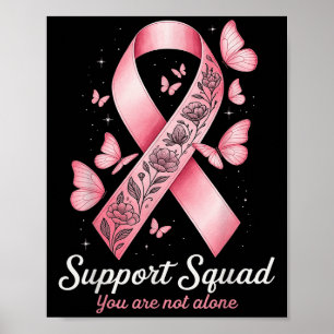 Support Squad Sie sind nicht allein Band-Bewusstse Poster