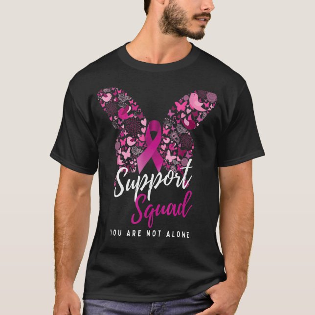 Support Squad Sie sind nicht allein Schmetterling T-Shirt (Vorderseite)