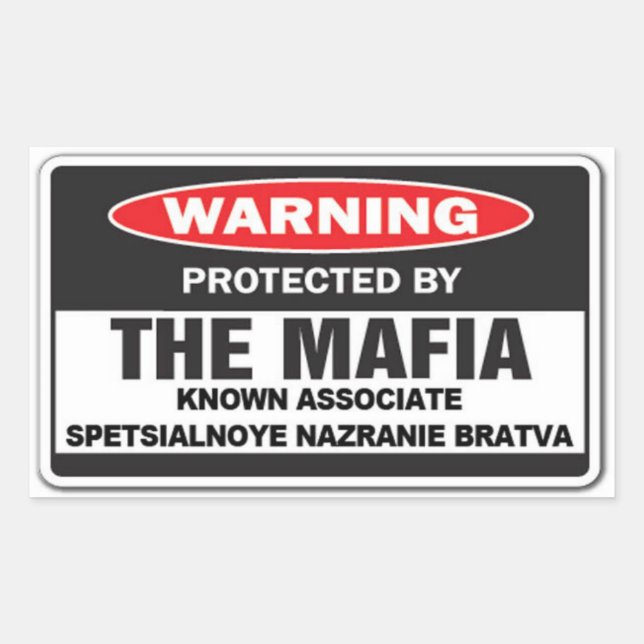 SUPPORT-STICKER RECHTECKIGER AUFKLEBER (Vorderseite)