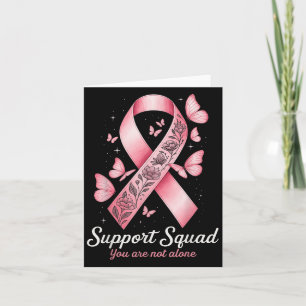 Support-Team Du Bist Nicht Allein Band Bewusstsein Karte
