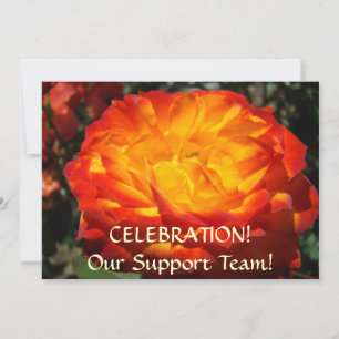 SUPPORT TEAM Feier! Einladungen Party Karten