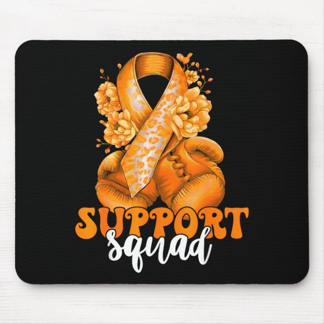 Support-Team Multiple Sklerose-Bewusstsein Boxen  Mousepad (Vorne)