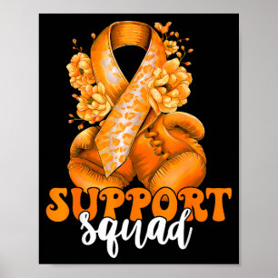 Support-Team Multiple-Sklerose-Bewusstseins-Boxen Poster