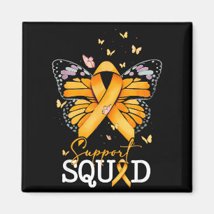 Support-Team Orange Band Multiple Sklerose Awa Magnet