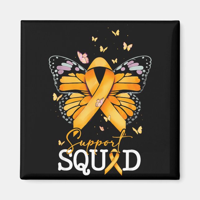 Support-Team Orange Band Multiple Sklerose Awa Magnet (Vorne)