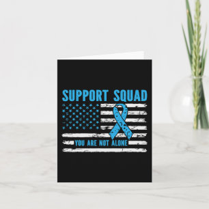 Support-Team Sie sind nicht allein Karte
