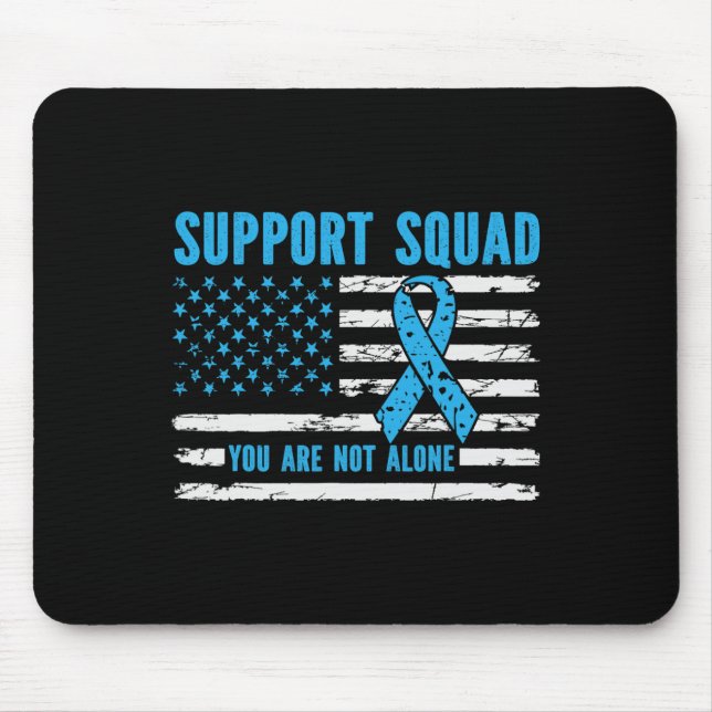 Support-Team Sie sind nicht allein Mousepad (Vorne)