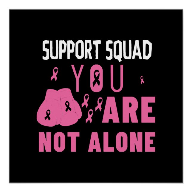 Support-Team Sie sind nicht allein Poster (Vorderseite)