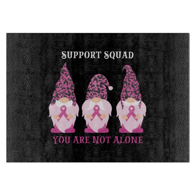 Support-Team Sie sind nicht allein Schneidebrett (Vorderseite)