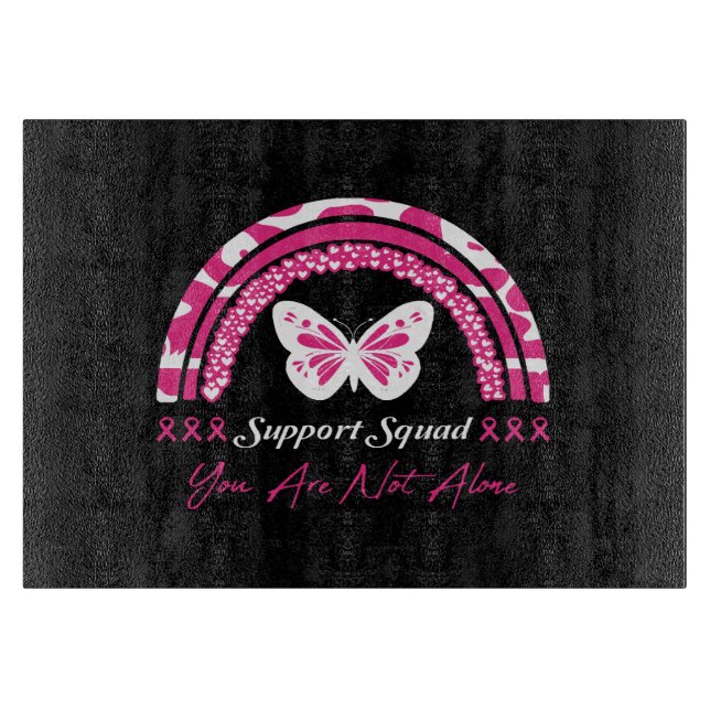 Support-Team Sie sind nicht allein Schneidebrett (Vorderseite)