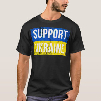 Support Ukraine Patriotic Ukrainian Flag for Men a T-Shirt