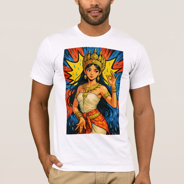 Support Us Apsara Tshirt (Vorderseite)