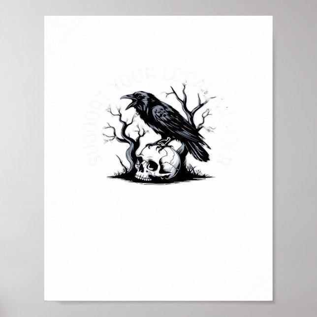 Support Your Local Murder Classic Design Poster (Vorne)