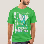 Supporting My Grandma Cervical Cancer Awareness  T-Shirt<br><div class="desc">Supporting My Grandma Cervical Cancer Awareness  .</div>