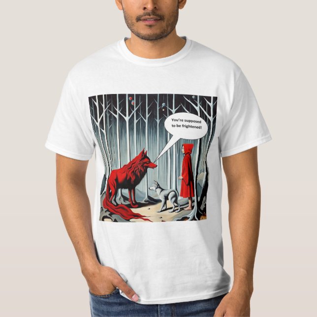 Supposed to be frightened T-Shirt (Vorderseite)