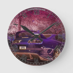 Supra Fotografie-Uhr Runde Wanduhr