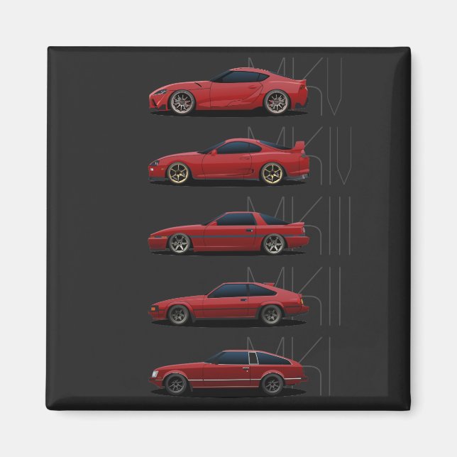 Supra Generations Magnet (Vorne)