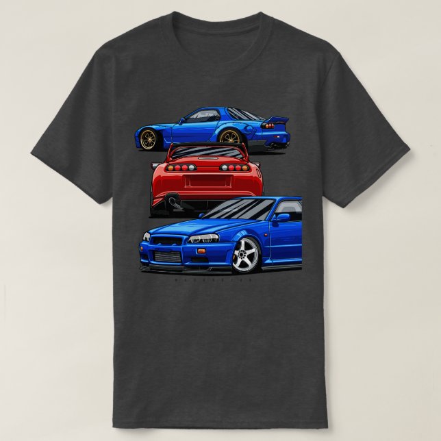 Supra Skyline RX7 1 T-Shirt (Design vorne)