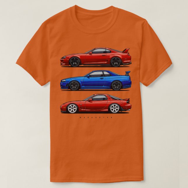 Supra Skyline RX7 T-Shirt (Design vorne)