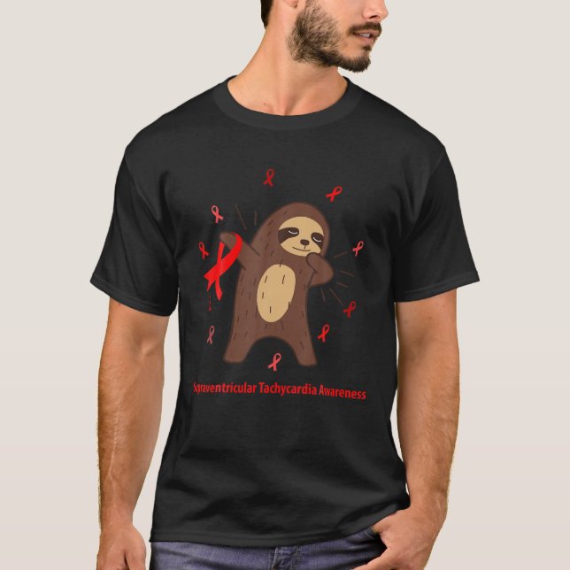 Supraventrikuläre Tachykardie Bewusstsein Tachykar T-Shirt (Vorderseite)