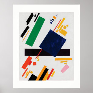 Suprematismus von Kazimir Malevich Poster