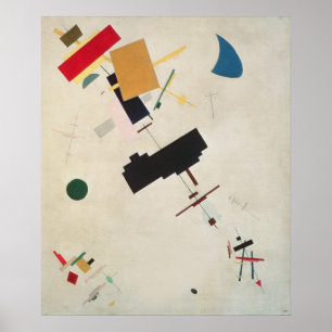 Suprematist Zusammensetzung No.56, 1936 Poster