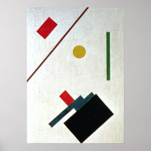 Suprematistische Zusammensetzung, 1915 Poster