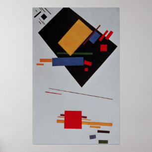 Suprematistische Zusammensetzung, 1915 Poster