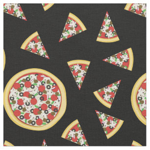 Supreme Combo Pizza Niedlich Food Kids Stoff