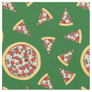 Supreme Combo Pizza Niedlich Food Kids Stoff