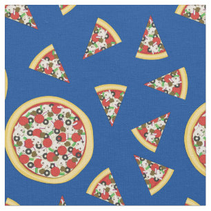 Supreme Combo Pizza Süßes Essen Kinder Stoff