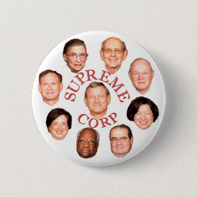 Supreme Corp. Button (Vorderseite)