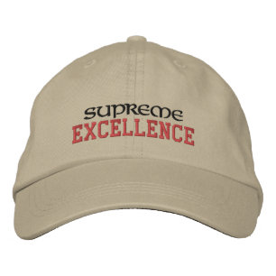 Supreme Excellence Bestickte Baseballkappe