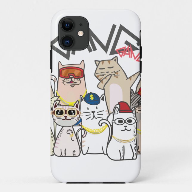 SUPREME Kat Ganggg Case-Mate iPhone Hülle (Rückseite)