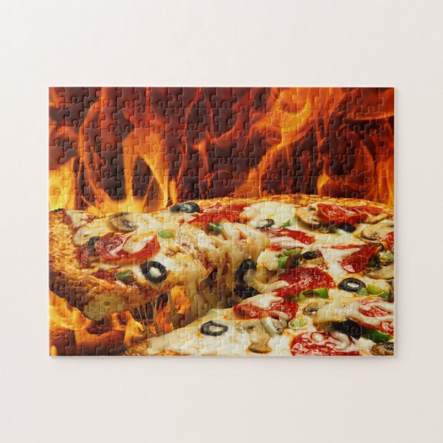 Supreme Pizza Puzzle (Horizontal)