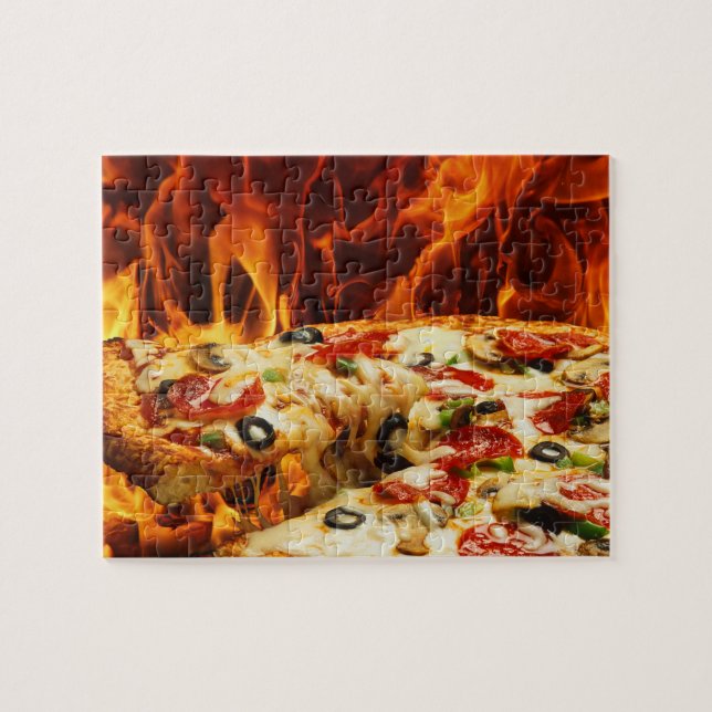 Supreme Pizza Puzzle (Horizontal)