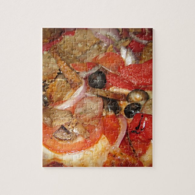 Supreme Pizza Puzzle (Vertikal)