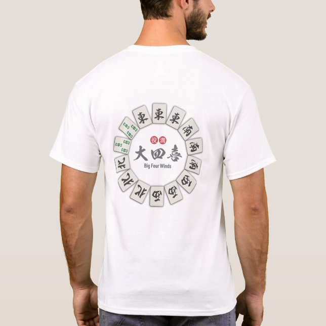 Supreme Winds Great Four Joys T-Shirt (Rückseite)