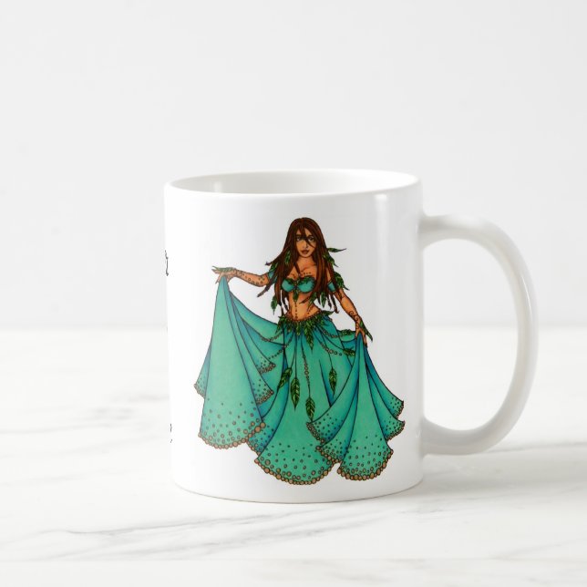 Sura Middle Eastern Bly Dancer Kaffeetasse (Rechts)