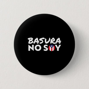 Sura No Soy Puerto Rico Flag Ich bin keine Garge S Button