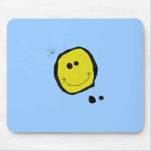 suralglattes Gesichtsmousepad Mousepad