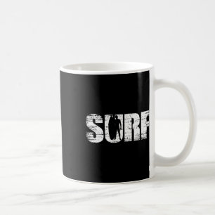 Surf - Abgenutzter Look Surfen für Surfer Kaffeetasse