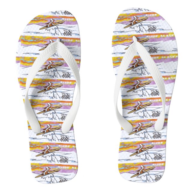 Surf Alaska weite Flip Flops (Fußbett)