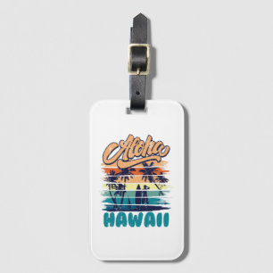 Surf - Aloha Hawaii Gepäckanhänger