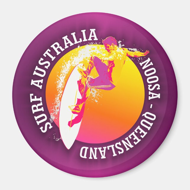 Surf Australia (Noosa) Magnet (Vorne)