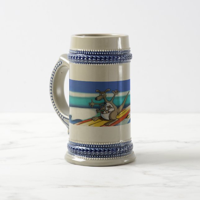 Surf Australia stein Bierglas (Vorderseite Links)