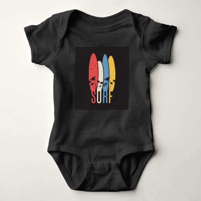 SURF BABY STRAMPLER (Vorderseite)
