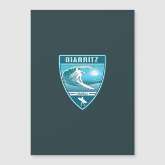 Surf Biarritz Frankreich Magnetkarte