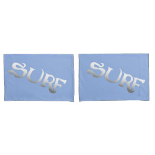 Surf blau gekachelte Standard-Kissenbezüge 2-seiti Kissenbezug
